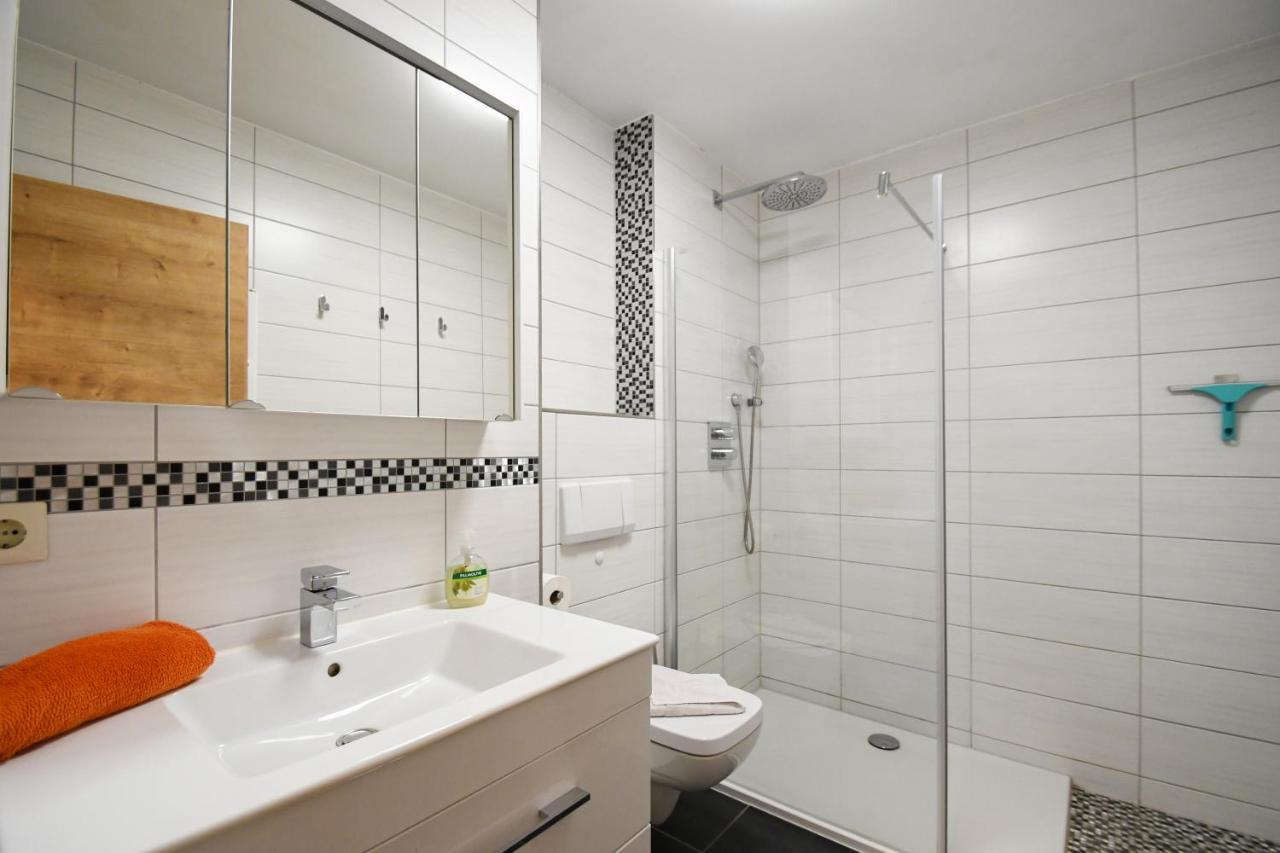 Ferienwohnung Weitblick Mit Logia ลอบเบอ ภายนอก รูปภาพ